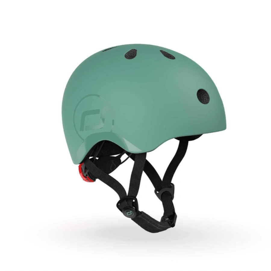  II GATUNEK: Kask S-M dla dzieci 3+ Forest / Scootandride