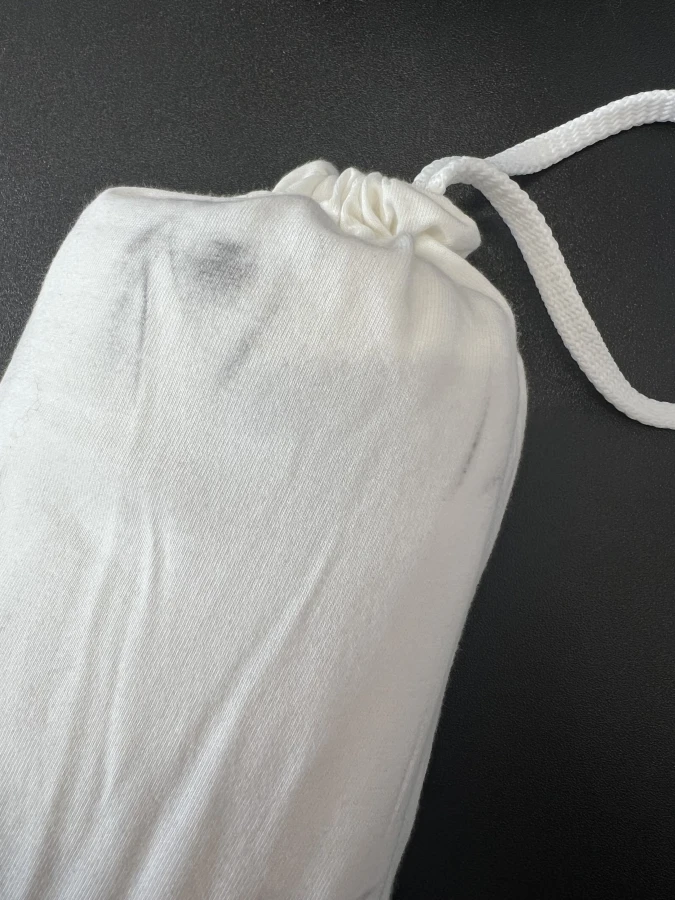 II GATUNEK: Prześcieradło Organic&Color ŚMIETANKA, 140 x 70 cm / POOFI