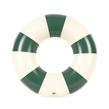 Koło do pływania Junior - green stripe / Konges slojd