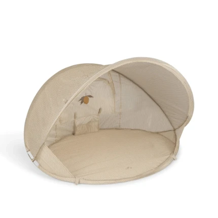 Namiot plażowy Mini UV50+ - tea stripe / Konges slojd