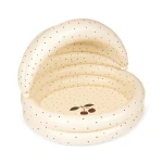 Dmuchany basen z baldachimem - navy dot / Konges slojd