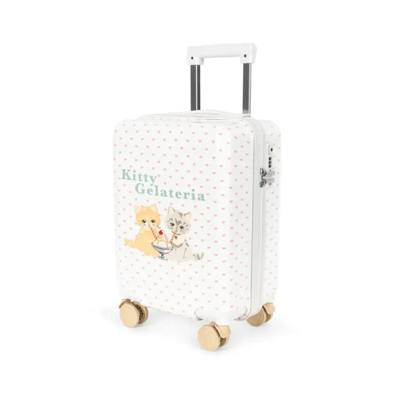Walizka kabinowa na kółkach 25L - kitty gelateria / Konges Slojd
