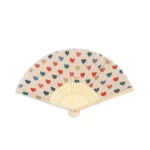 Wachlarz - coeur coloré / Konges Slojd