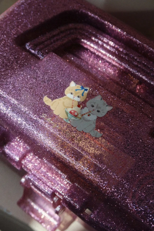 Kuferek małej stylistki - amour pink / Konges slojd