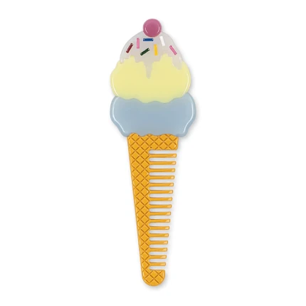 Grzebień dziecięcy Ice cream - beach blue / Konges Slojd