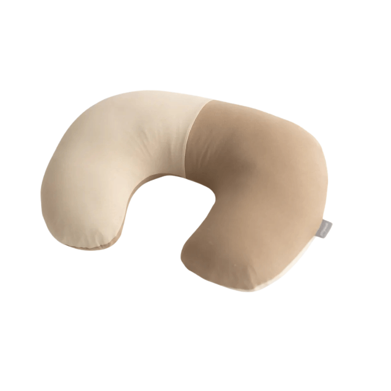 Poduszka do karmienia Jersey z wodoodpornym wkładem - Piaskowy-Latte / piapimo