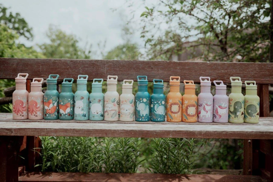 Butelka na wodę bidon 500 ml - Rekin / SASSI