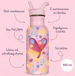 Butelka na wodę bidon 500 ml - Motyl / SASSI