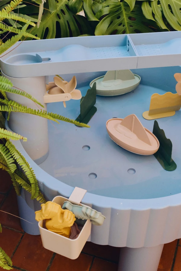 Wielofunkcyjny stolik Sepp - Beach blue multi mix / Liewood