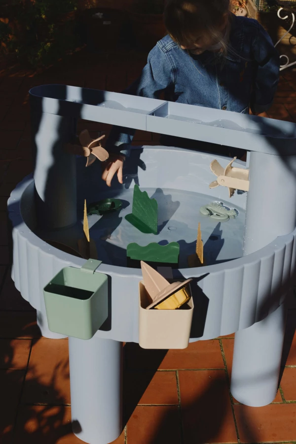 Wielofunkcyjny stolik Sepp - Beach blue multi mix / Liewood