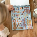 Kreatywny zeszyt z nożyczkami Jim & Friends / Little Dutch