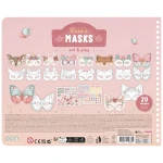 Kreatywny zeszyt z nożyczkami Rosa & Friends / Little Dutch