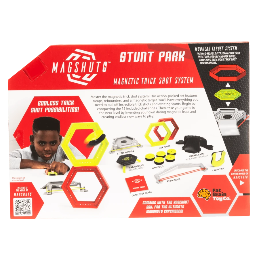 MagShuto Tor Wyzwań - zestaw do wykonywania trick-shotów / Fat Brain Toys