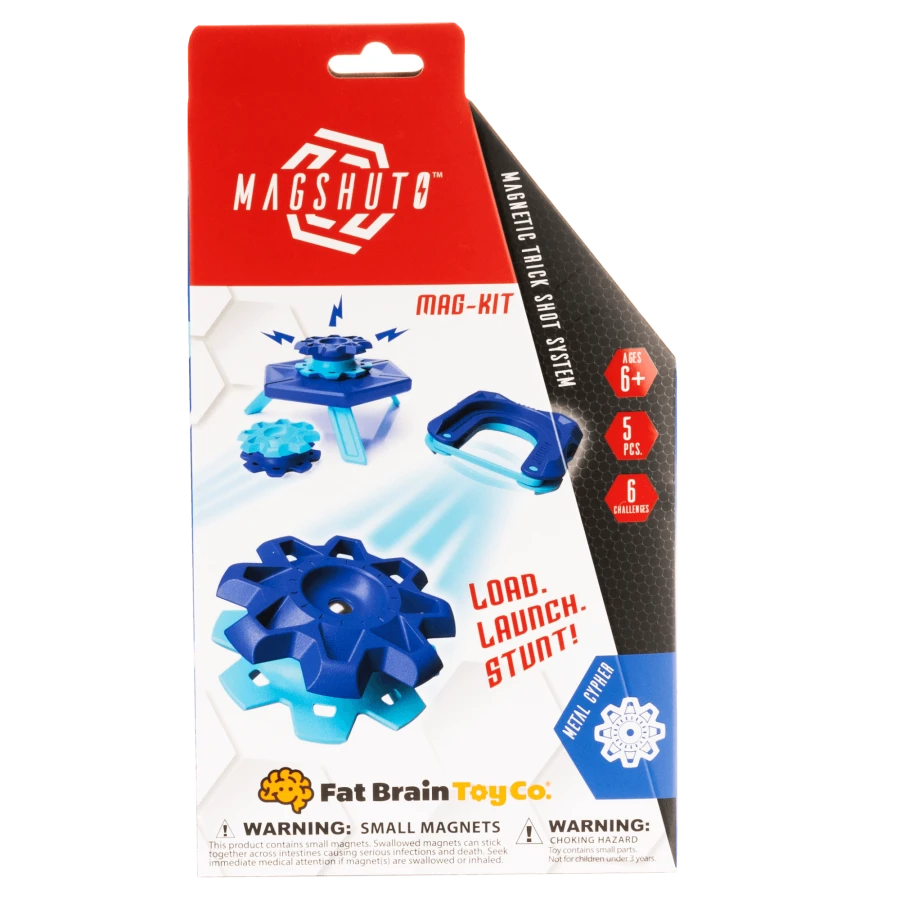 MagShuto Zestaw Startowy - Niebieski / Fat Brain Toys