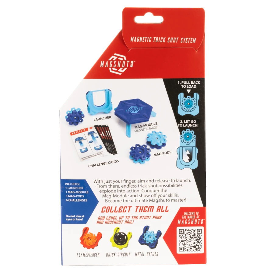 MagShuto Zestaw Startowy - Niebieski / Fat Brain Toys