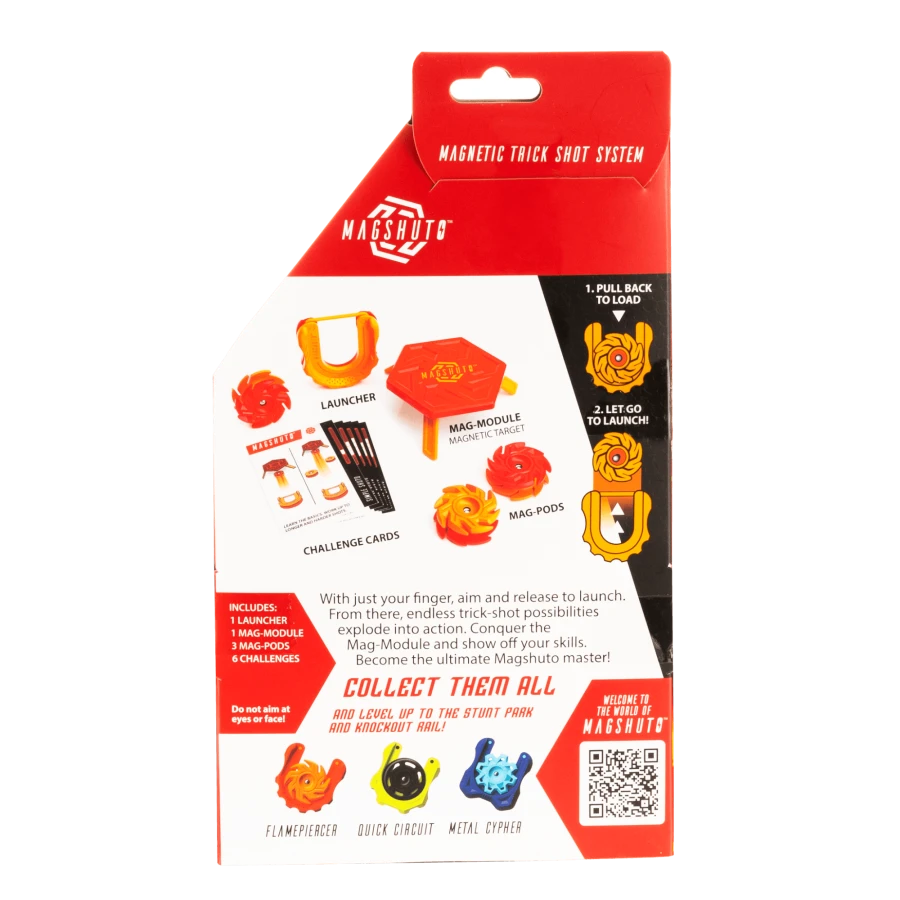 MagShuto Zestaw Startowy - Ognisty / Fat Brain Toys