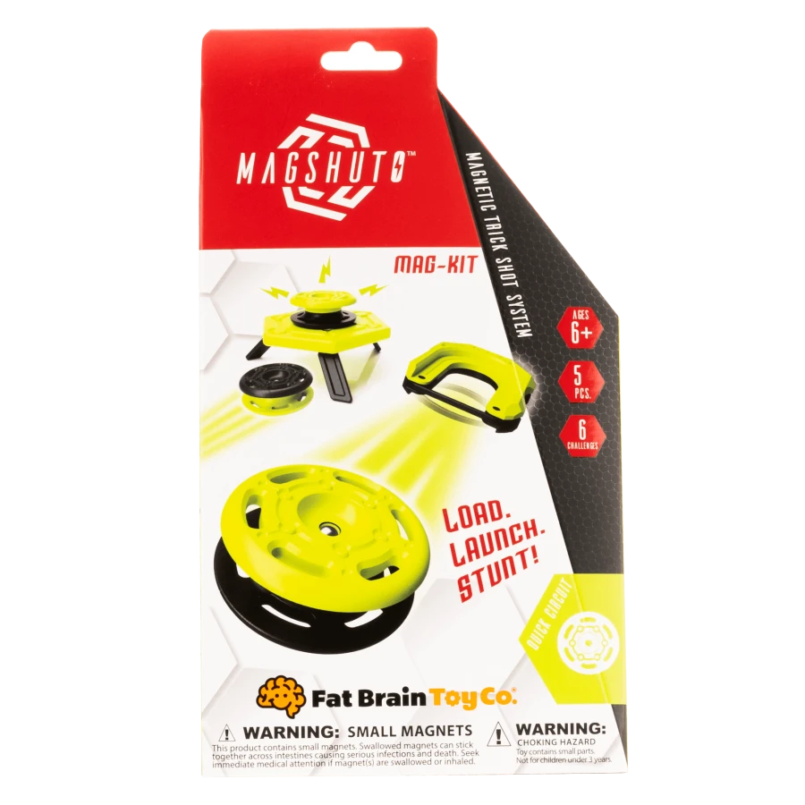 MagShuto Zestaw Startowy - Żółty / Fat Brain Toys