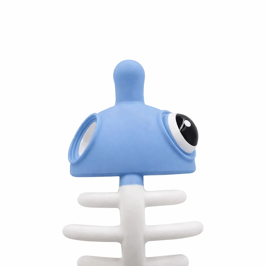 Gryzak Uspokajający Rybka 3w1 Light Blue / Mombella