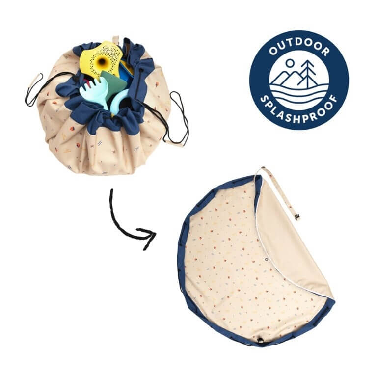 Worek na Zabawki i Mata do Zabawy NOOMAD Outdoor 2w1 - Magical Day / Play&Go