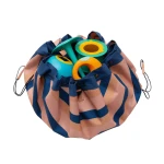 Worek na Zabawki i Mata do Zabawy NOOMAD Outdoor 2w1 - Mokka Strip / Play&Go