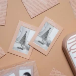 Aparat fotograficzny dla dzieci z drukarką, wkładami i ramkami na zdjęcia Artist - Memo Almond / Hoppstar