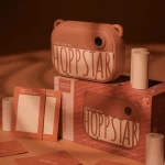 Aparat fotograficzny dla dzieci z drukarką, wkładami i ramkami na zdjęcia Artist - Memo Almond / Hoppstar