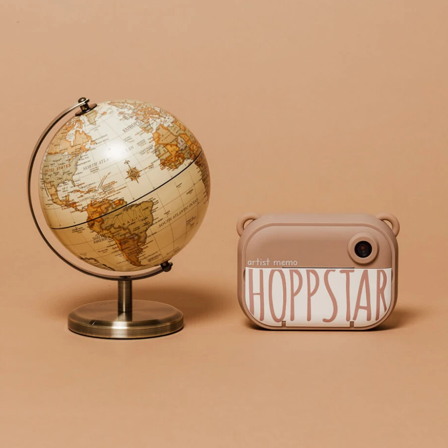 Aparat fotograficzny dla dzieci z drukarką, wkładami i ramkami na zdjęcia Artist - Memo Almond / Hoppstar