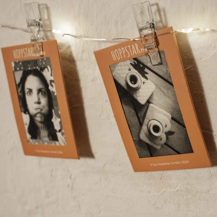 Aparat fotograficzny dla dzieci z drukarką, wkładami i ramkami na zdjęcia Artist - Memo Almond / Hoppstar