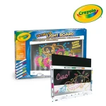 Tablica podświetlana do rysowania dla dzieci LED z 6 żelowymi flamastrami 6+ / Crayola