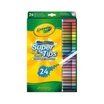 Flamastry mazaki dla dzieci zmywalne Super Tips, 24szt. / Crayola 
