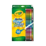 Flamastry mazaki dla dzieci zmywalne Super Tips, 50szt. / Crayola 
