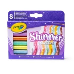 Flamastry błyszczące Shimmer, 8szt. / Crayola 