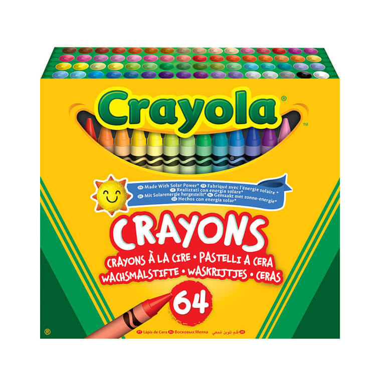 Kredki świecowe, 64szt. / Crayola 