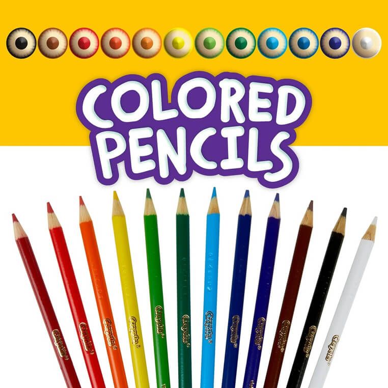 Kredki ołówkowe, 12 szt. / Crayola 