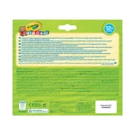 Flamastry zmywalne z płaską końcówką odporną na nacisk Mini Kids, 12szt. / Crayola