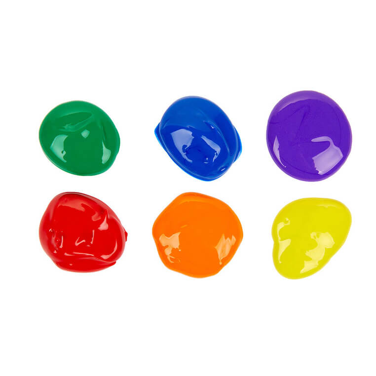 Farby akwarelowe w tubkach, 6 kolorów / Crayola