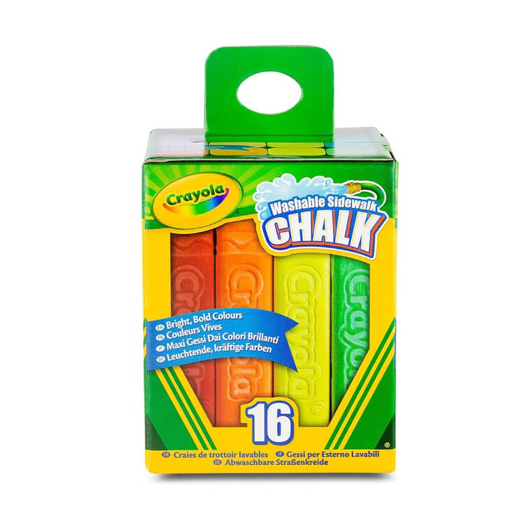 Kreda chodnikowa kolorowa, 16szt. / Crayola