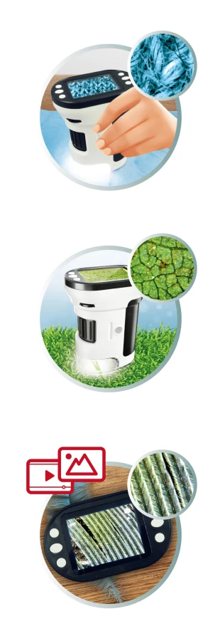 Mikroskop video powiększenie 200x-1000x / Buki