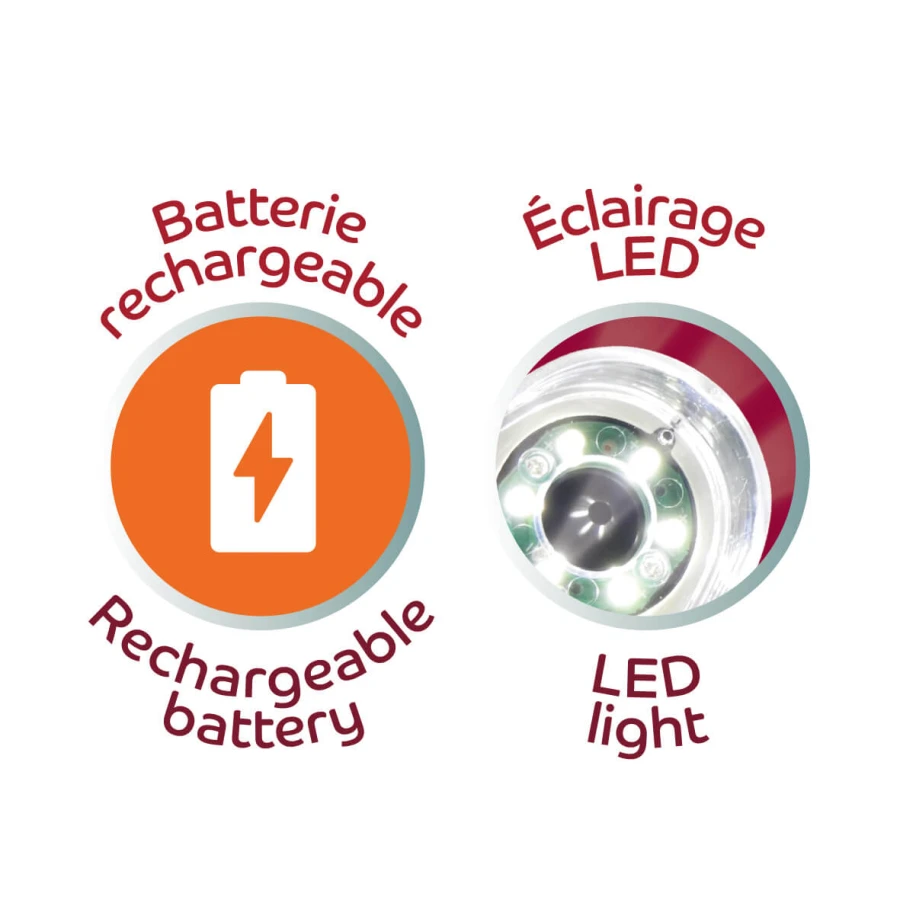 Mikroskop video powiększenie 200x-1000x / Buki