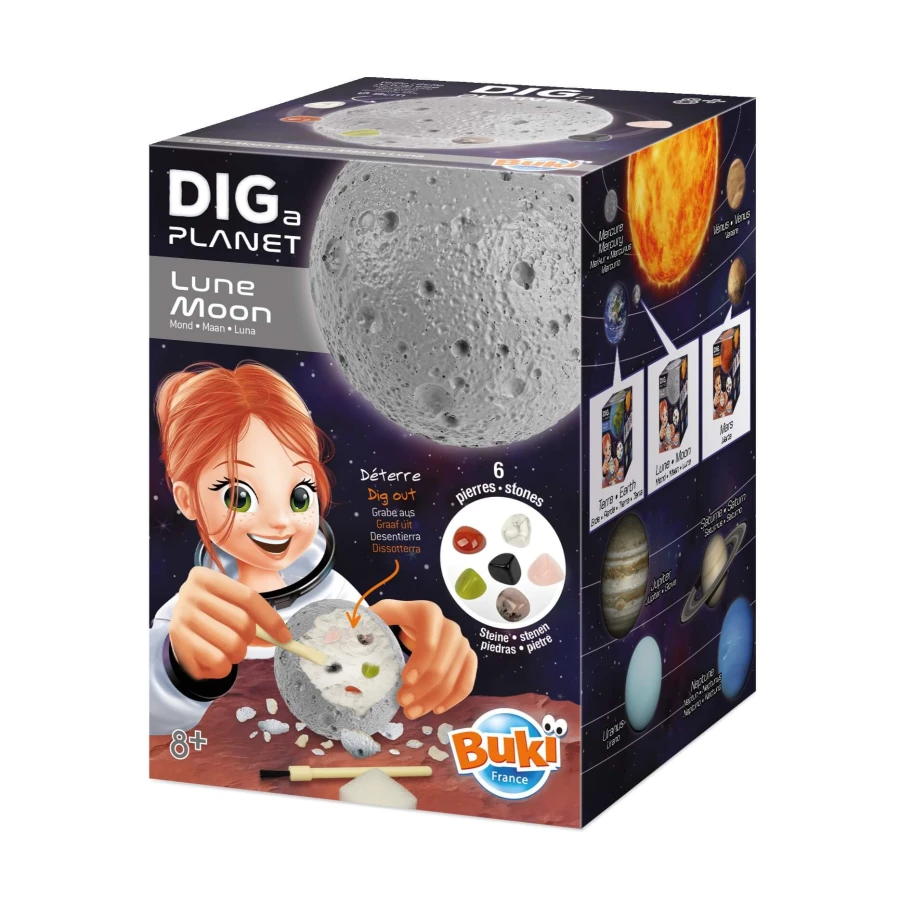 Kosmiczne wykopaliska - KSIĘŻYC / Buki