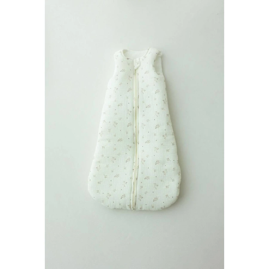 Śpiworek z organicznego muślinu 2.5 TOG - twigs / My Memi