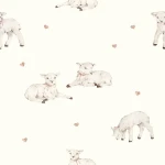 Śpiworek z organicznego muślinu z nogawkami 1-3 lata, 1.0 TOG - little sheeps / My Memi