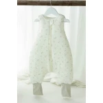 Śpiworek z organicznego muślinu z nogawkami 1-3 lata, 2,5 TOG - twigs / My Memi