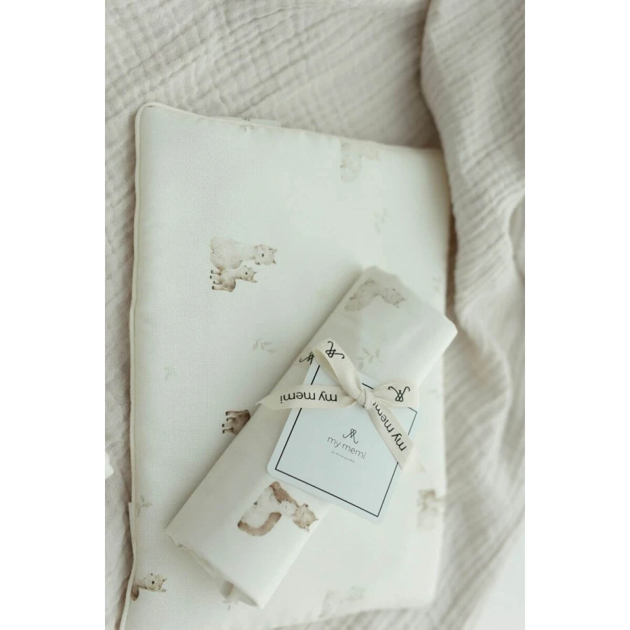 Bambusowa poduszka 25x35 - alpacas / My Memi