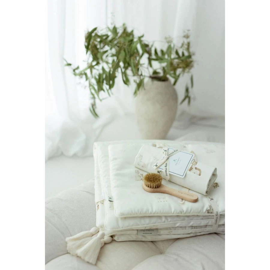 Bambusowa pościel z wypełnieniem 75x95 - alpacas / My Memi