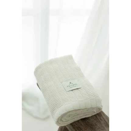 Bambusowy kocyk cream 80x100 - Vini / My Memi