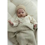 Bambusowy kocyk light beige 80x100 - Vini / My Memi