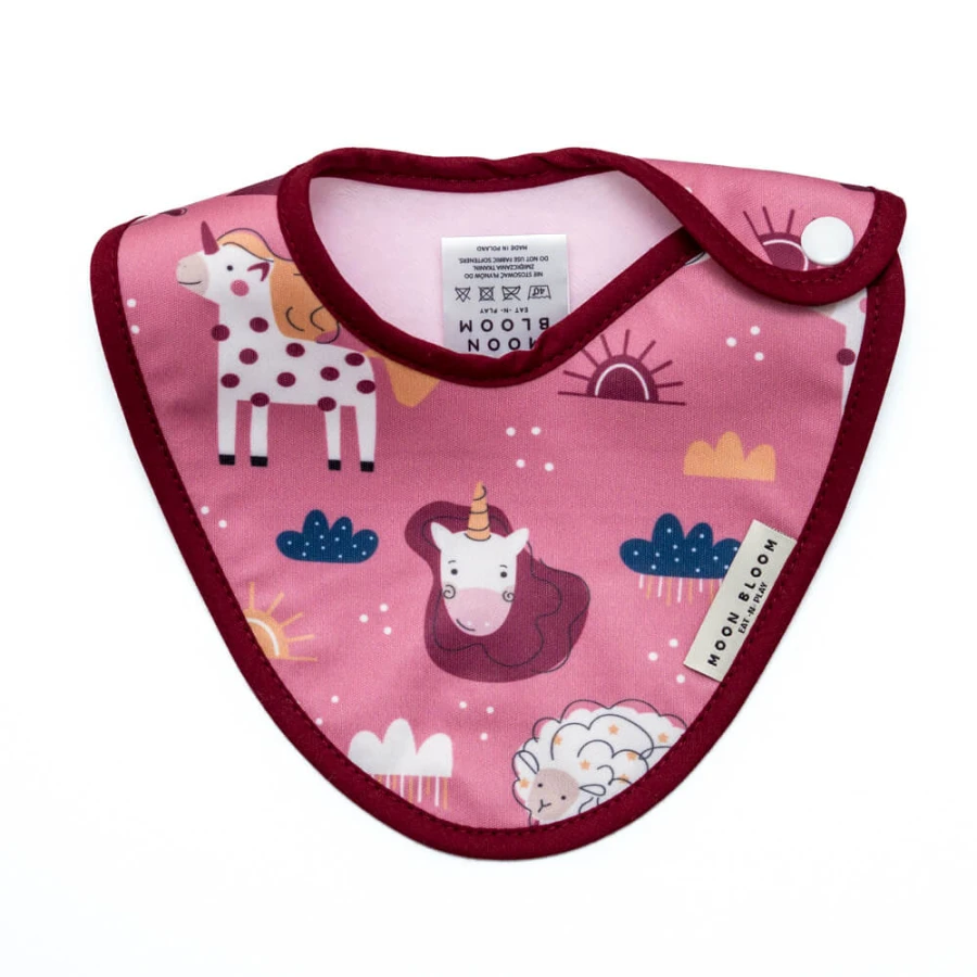 Śliniaczek Niemowlęcy Dream Big / Moon Bloom