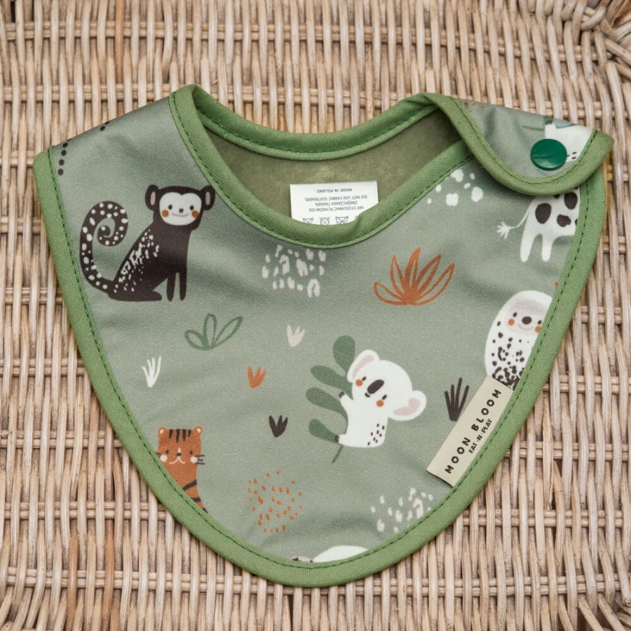 Śliniaczek Niemowlęcy Safari / Moon Bloom