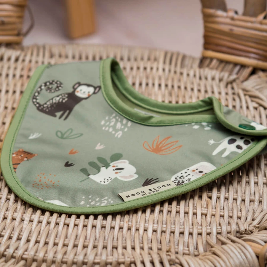 Śliniaczek Niemowlęcy Safari / Moon Bloom